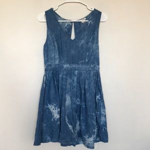 Bleached “Denim” Dress